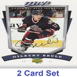 Gilbert Brule Hockey Card Collection
